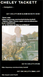 Mobile Screenshot of cheleytackett.com